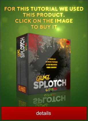 Grunge Splotch 4K stock footage videos