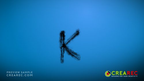 Ink Alphabet - Stock footage video pack
