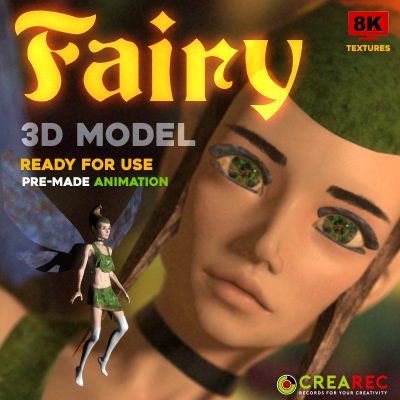 Fairy 3D model